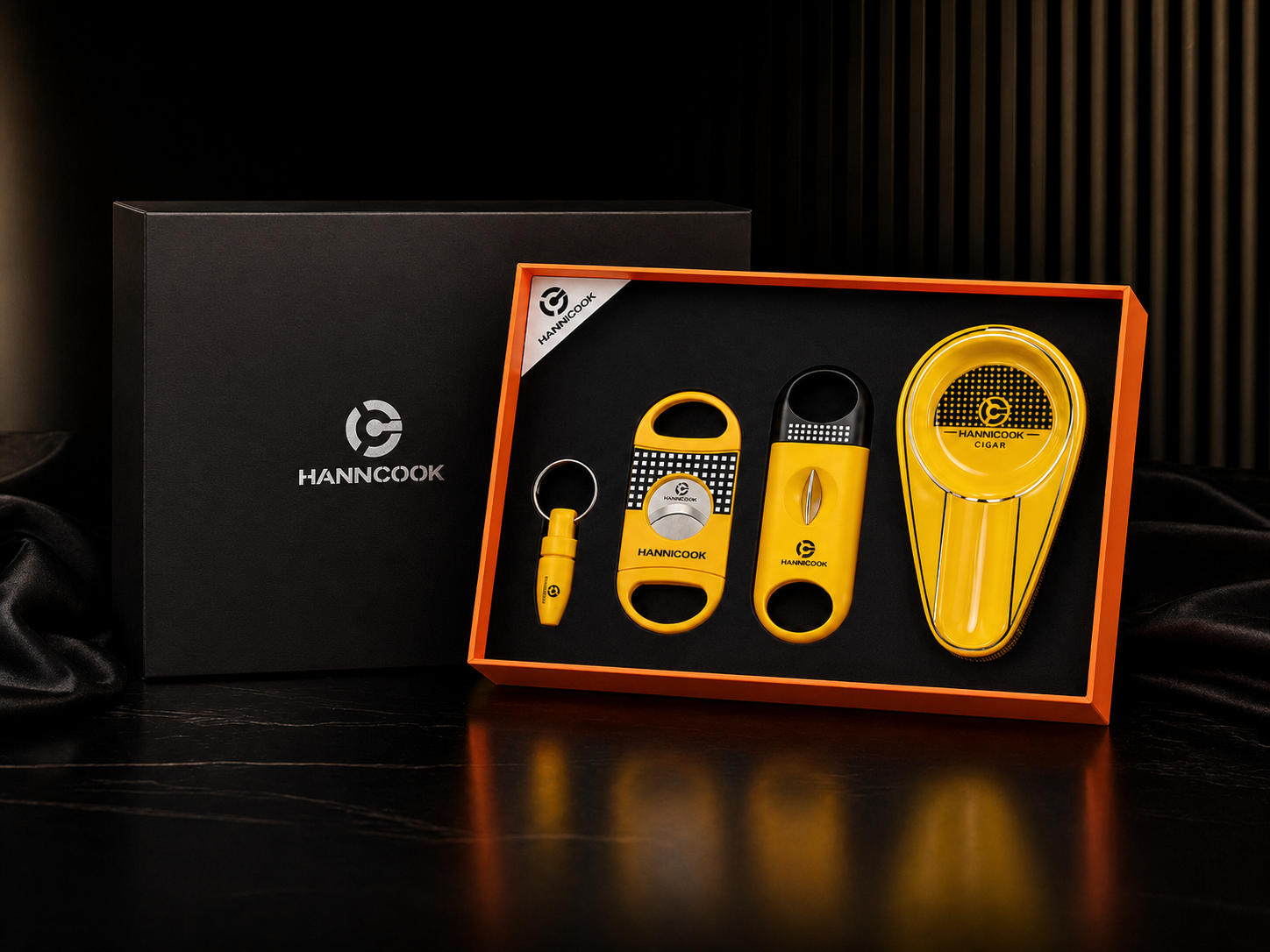 HANNCOOK Luxury Cigar Gift Set