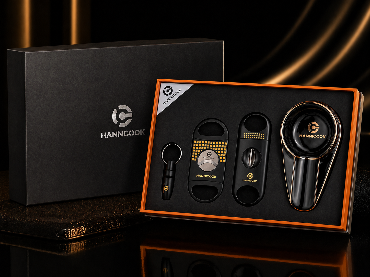 HANNCOOK Luxury Cigar Gift Set