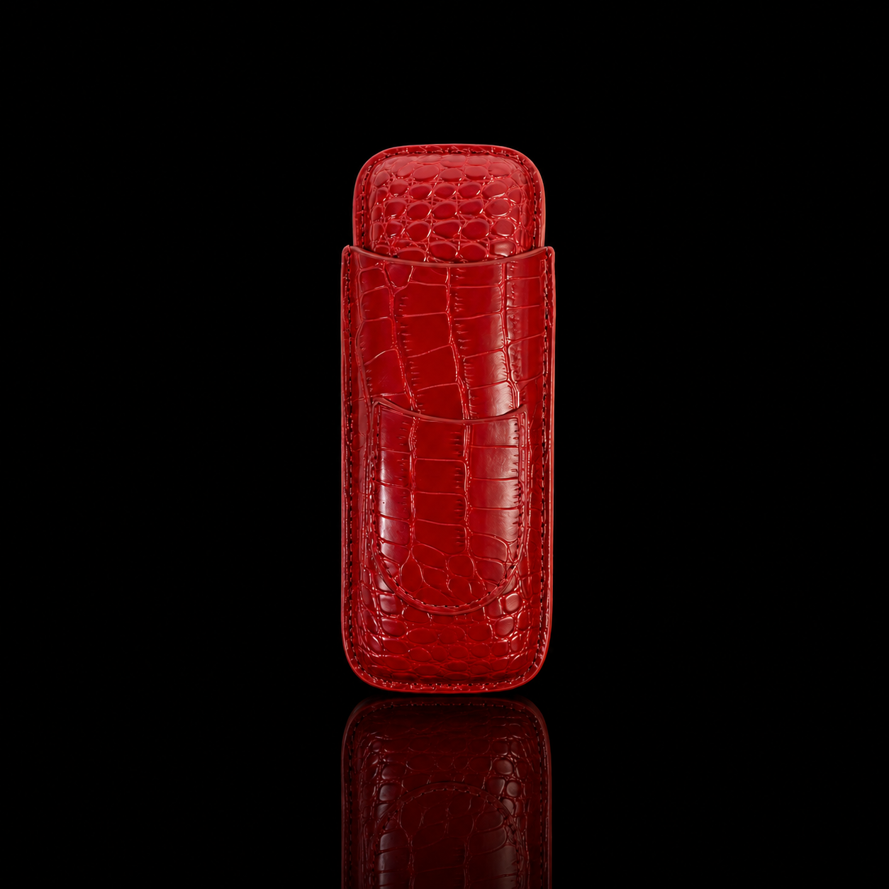 Luxury Leather Cigar Case