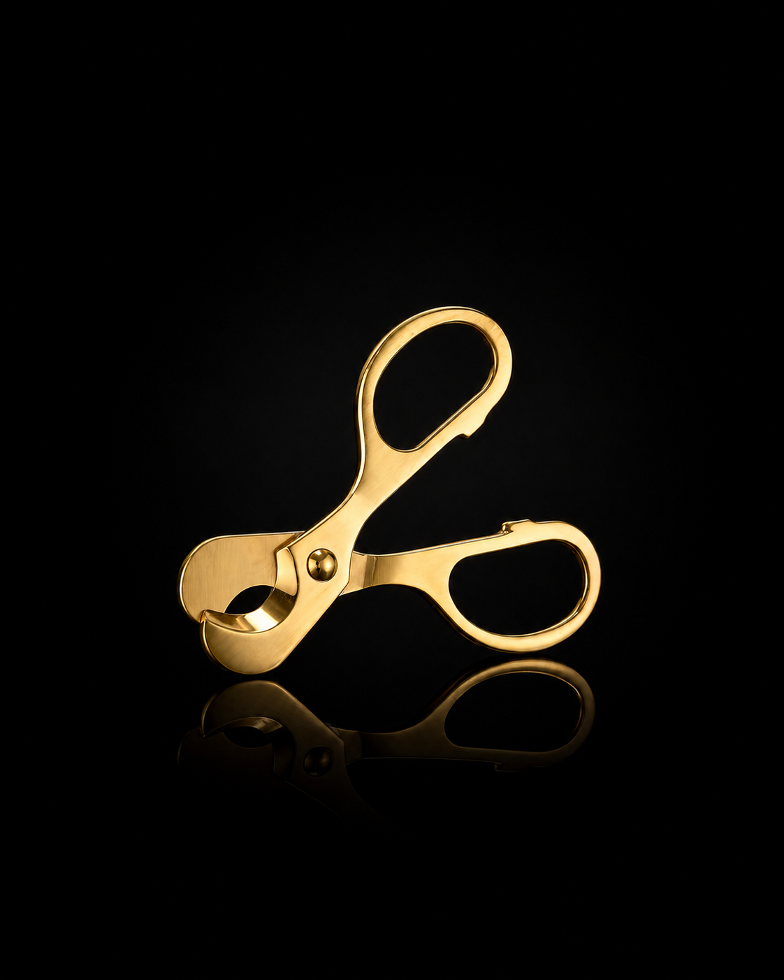 Gold Cigar Scissor Cutter