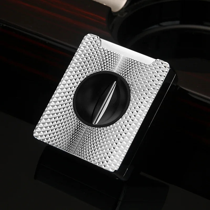 Diamond V-Cut Cigar Cutter